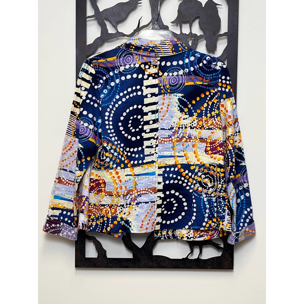 Requirements Bold Colored Quilted Jacket Small - Picture 2 of 5